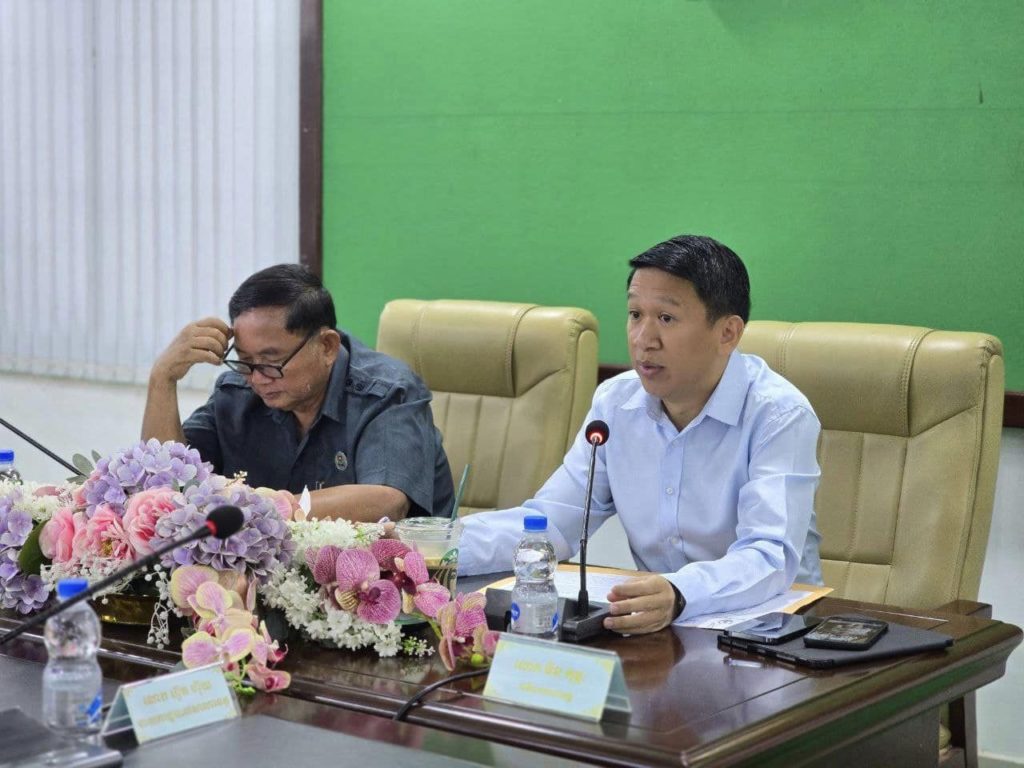 លោក មីន កុម្ភៈ បានអញ្ជើញដឹកនាំកិច្ចប្រជុំគណៈកម្មាធិការសម្របសម្រួលបច្ចេកទេសរបស់ក្រុមប្រឹក្សាខេត្ត