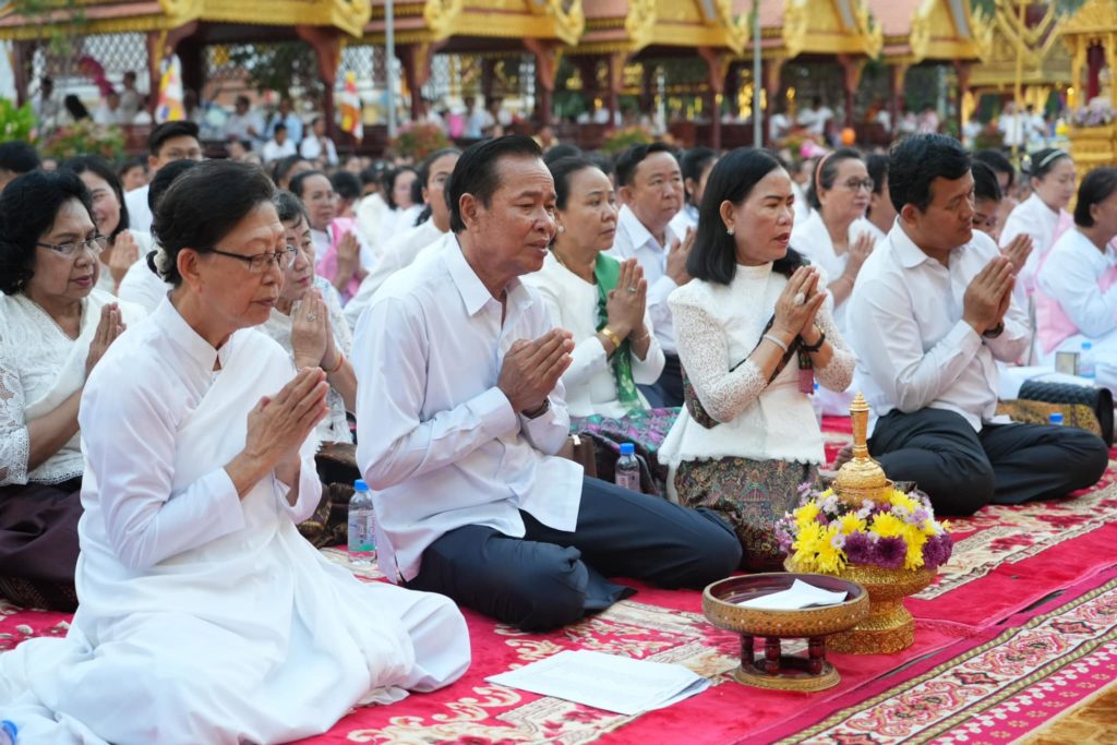 ឯកឧត្តម វង្ស ផាណាត ប្រធានក្រុមប្រឹក្សាខេត្តព្រះសីហនុ បានអញ្ជើញចូលរួមពិធីបុណ្យមាឃបូជានៅវត្តឥន្ទញ្ញាណ (វត្តក្រោម)