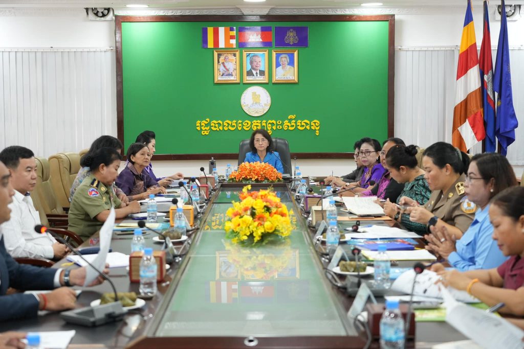 កិច្ចប្រជុំពិភាក្សាជាមួយប្រតិភូក្រុមប្រឹក្សាជាតិកម្ពុជាដើម្បីស្ត្រី(ក.ជ.ក.ស) លើកិច្ចការពារ សិទ្ធិស្ត្រី និងការលើកកម្ពស់សមភាពយេនឌ័រក្នុងការអនុវត្តច្បាប់ គោលនយោបាយ វិធានការអនុសញ្ញាCEDAW