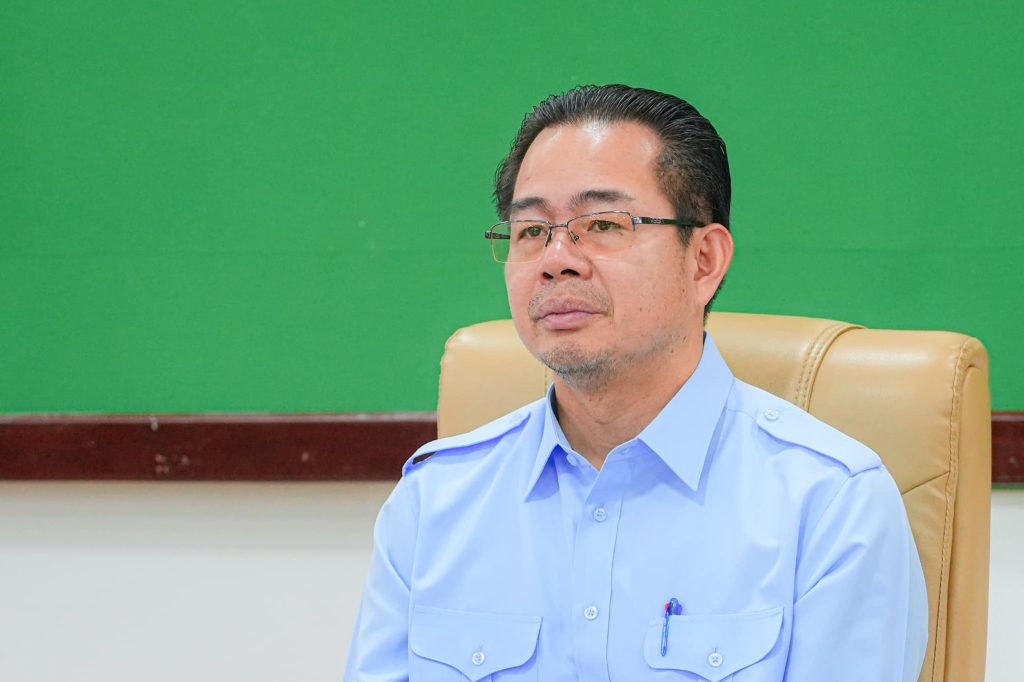 ឯកឧត្តម ម៉ាង ស៊ីណេត អភិបាល នៃគណៈអភិបាលខេត្តព្រះសីហនុ បានអញ្ជើញដឹកនាំកិច្ចប្រជុំពិភាក្សាការងារជាមួយក្រុមការងារស្ថានីយប្រព្រឹត្តិកម្មទឹកកខ្វក់
