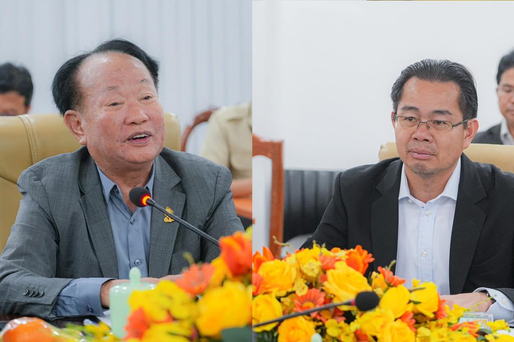 ឯកឧត្តម អ៊ុំ សារឹទ្ធ ប្រធានគណៈកម្មការ បានអញ្ជើញជួបពិភាក្សាការងារជាមួយរដ្ឋបាលបាលខេត្តព្រះសីហនុ ដឹកនាំដោយឯកឧត្តម ម៉ាង ស៊ីណេត