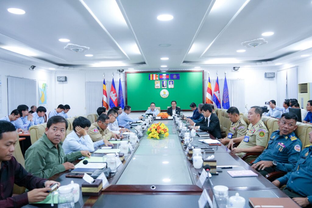 ឯកឧត្តម ម៉ាង ស៊ីណេត និងឯកឧត្តមបណ្ឌិត​ យ៉េត វីណែល បានអញ្ជើញដឹកនាំក្នុងកិច្ចប្រជុំពិភាក្សាលើការចុះត្រួតពិនិត្យ និងវាយតម្លៃទីតាំងកាស៊ីណូ និងមិនមែនកាស៊ីណូដែលបានបិទសៀល (Seal)