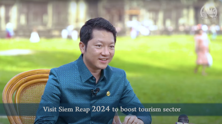 H.E. Sok Soken highlighted benefit of the Visit Siem Reap 2024 campaign on tourism sector