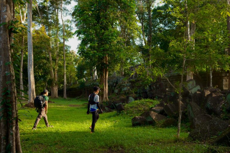 សកម្មភាពពីក្រោយវីដេអូផ្សព្វផ្សាយនៅតាមតម្រាយផ្លូវរត់ក្នុងព្រឹត្តិការណ៍​ KOH KER Heritage Trail